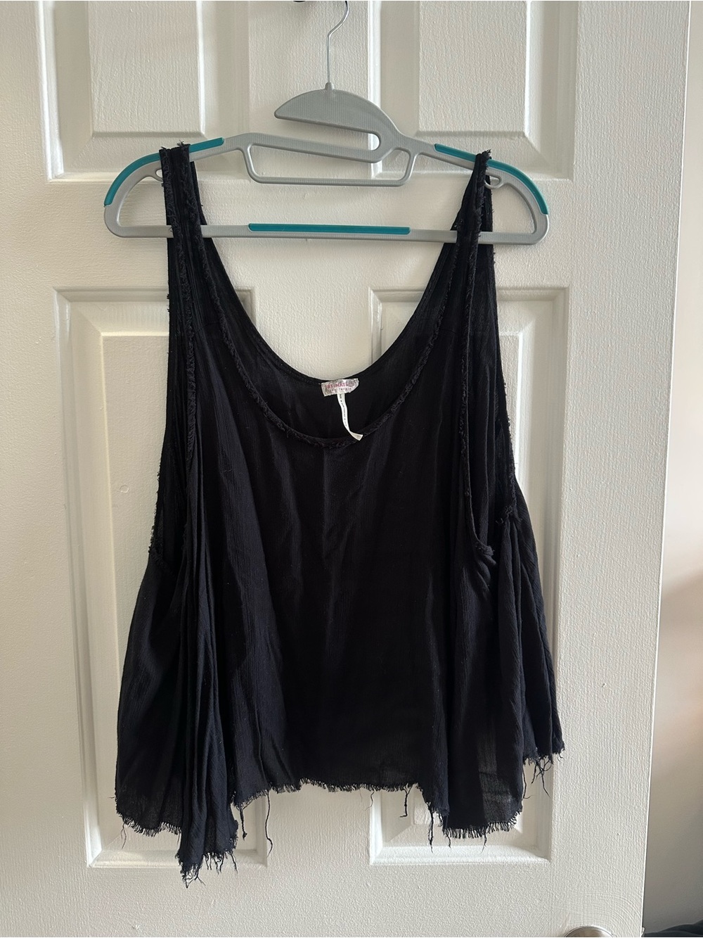 Intimately Free People Black Sleeveless Flowing Tank Top